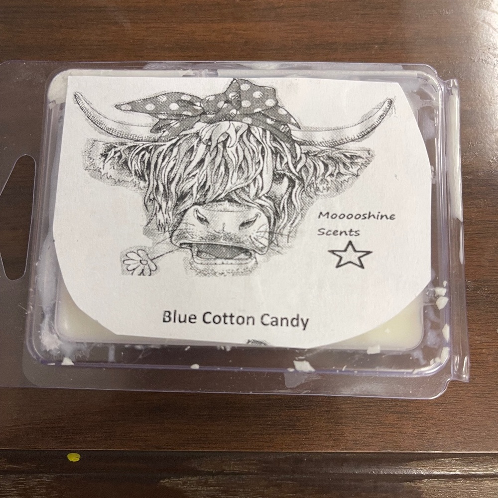 Wax melt bar (Blue cotton candy) MB49